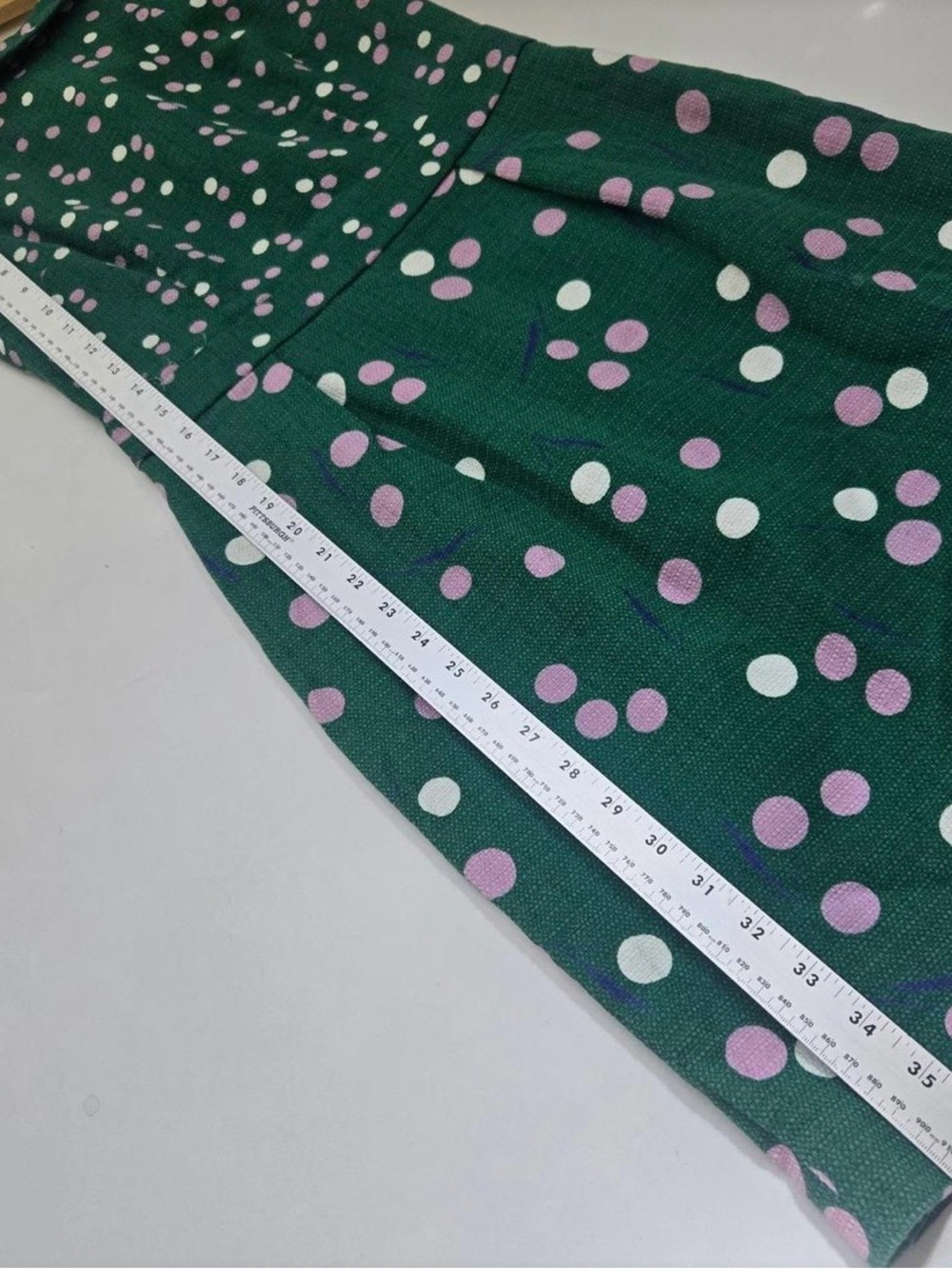 New BODEN Martha Shift Dress in Sap Green Dandelion - Picture 6 of 11